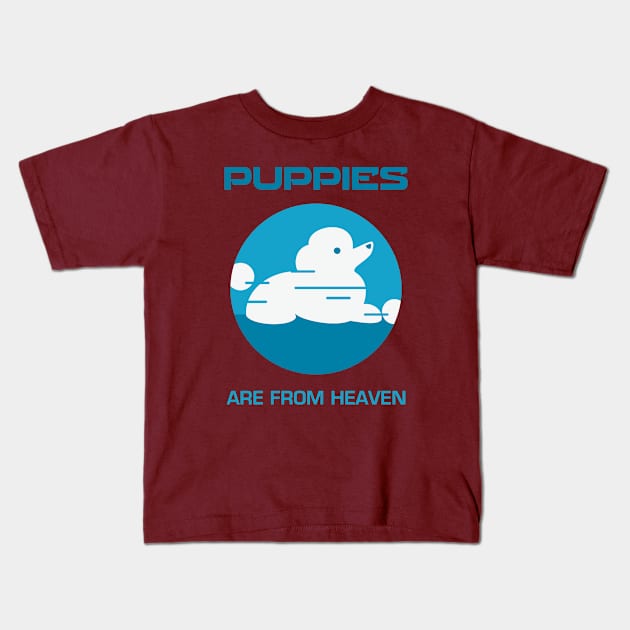 Puppies Are from Heaven Kids T-Shirt by Toogoo